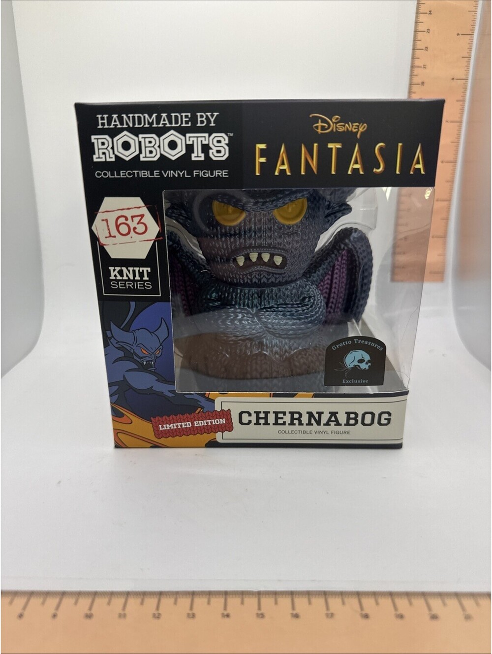 Hand Made By Robots Collectible Vinyl Figure Chernabog Limited Edition #163 2022